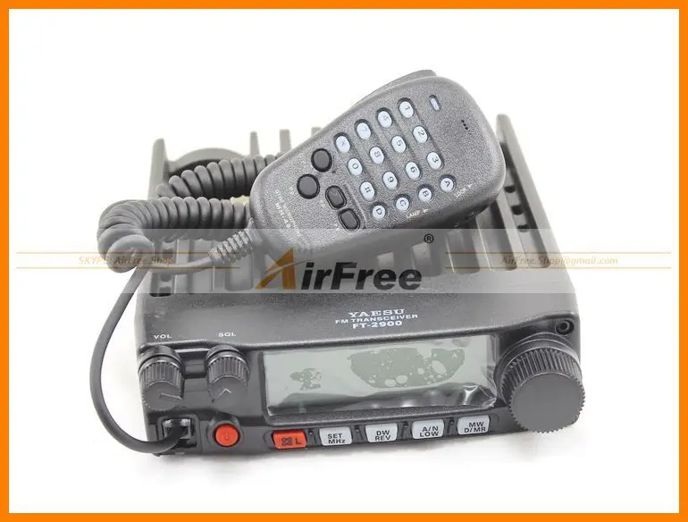 Оригинальный YAESU FT 2900R большой диапазон мобильный радио 75 Вт Высокая мощность