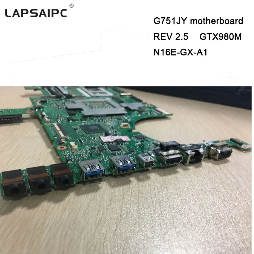 G751JY материнская плата G751J для ноутбука REV 2 5 GTX980M N16E GX A1 с графической картой i7 4780 cpu