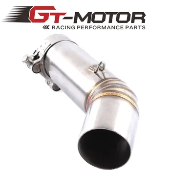 

free shipping for SUZUKI GSXR600 k8 2008 Motorcycle Exhaust middle pipe Slip-On