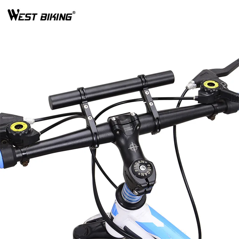 WEST BIKING Double Mountain Bike Handlebar Extender 25 4 31 8MM Expander Cycling font b Computer