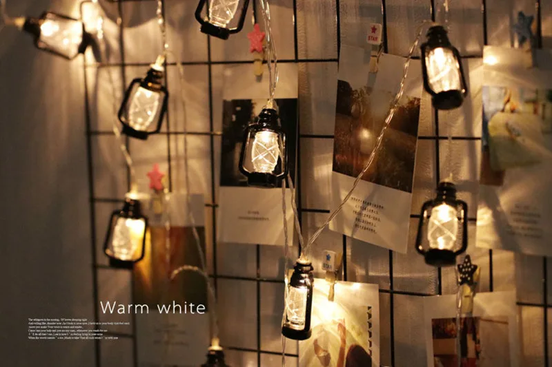 2018 Sale New Outdoor Lighting Water Oil Lamp Led String Light