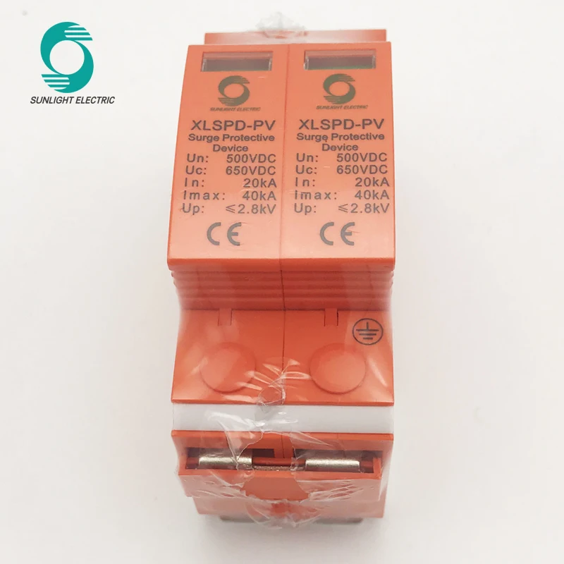 Устройство защиты от перенапряжения солнечной энергии 2p 500v dc spd