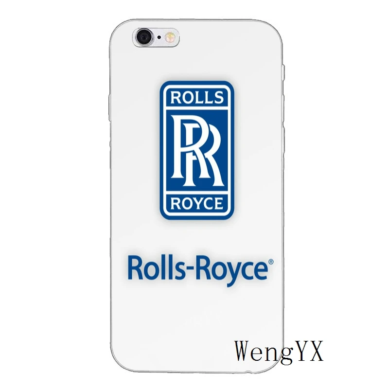Стильный роскошный спортивный чехол для телефона Rolls Royce с логотипом тонкий