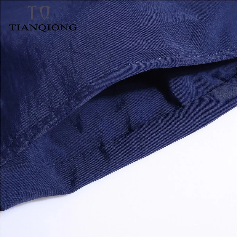 Buy Men's New Beach Shorts 2019 Polyester Shorts for Men Summer Solid Breathable Elastic Waist Casual Man Shorts Male 11colors