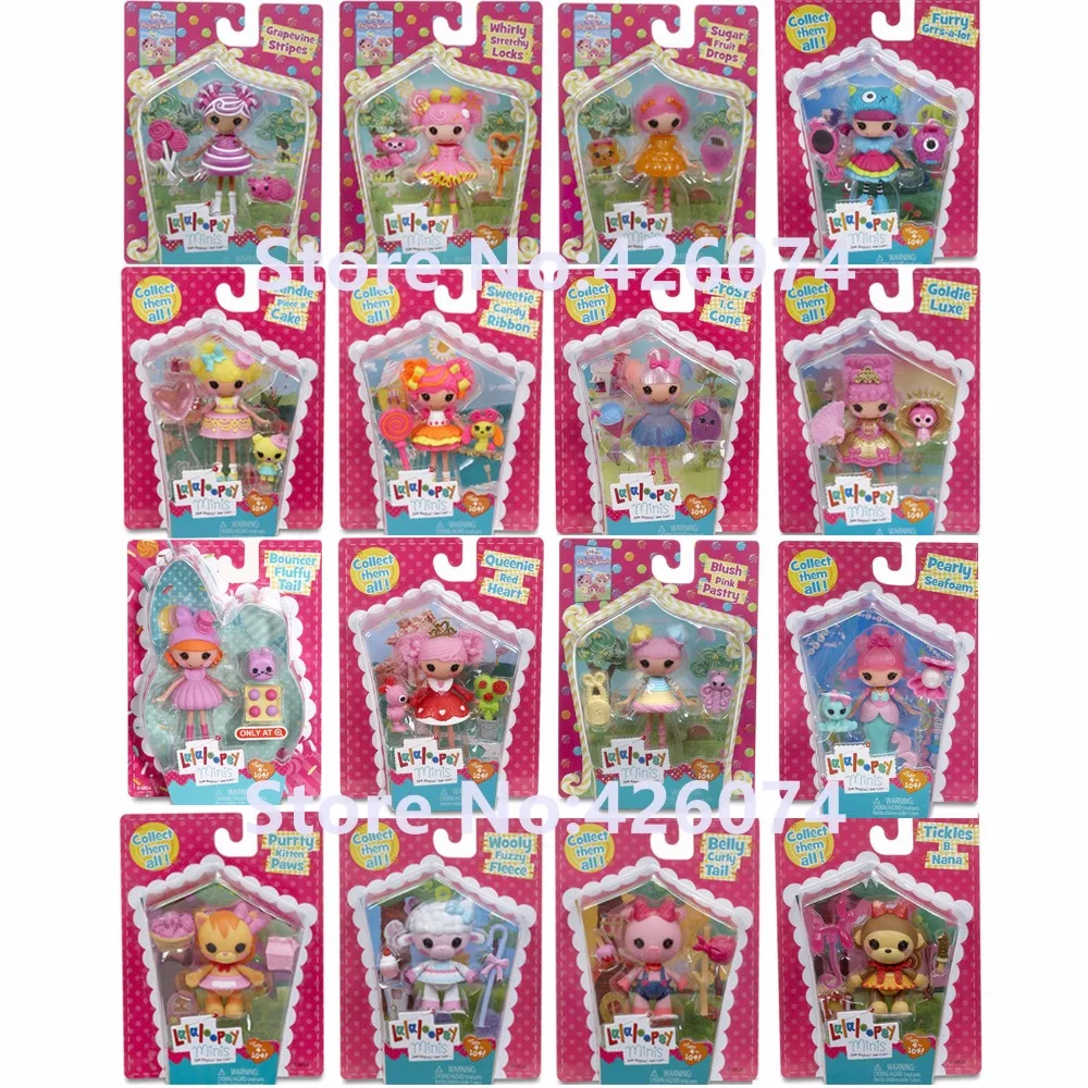 Новые куклы мини фигурки Lalaloopsy для девочек детские игрушки украшения