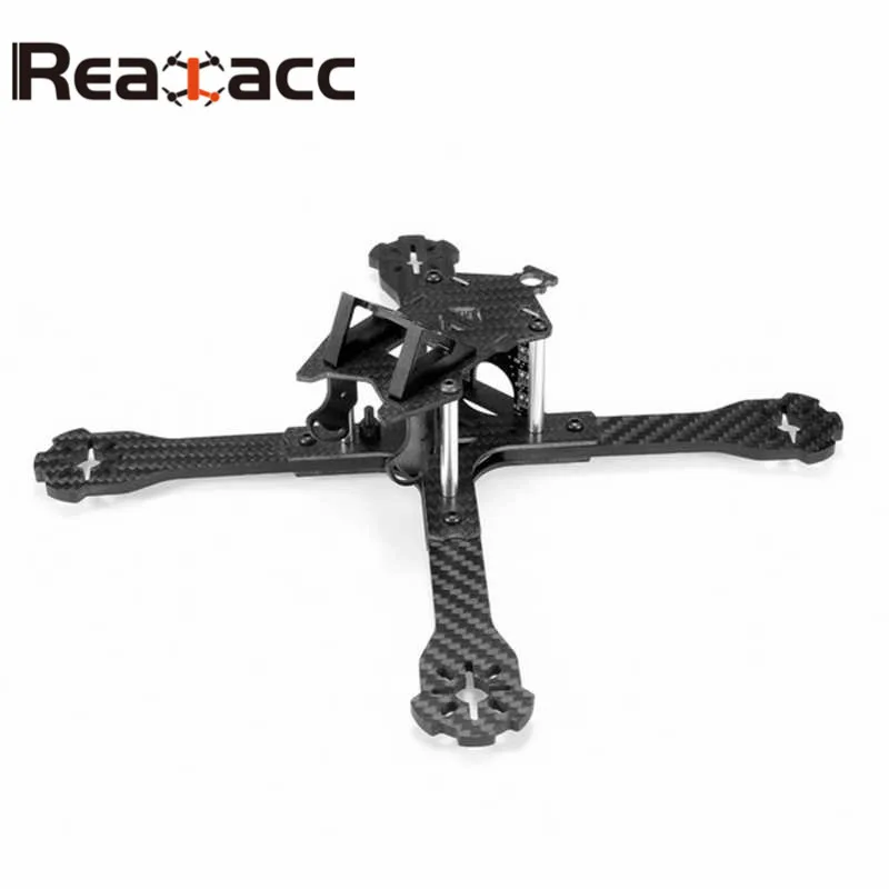 Оригинальный Realacc Lion210 210 мм углеродного волокна 4 Arm FPV Racing X Frame w/5 V & 12V PDB задний