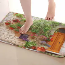 Комнатные растения Стиль Ванная комната Коврики, забавные Нескользящие Для ванной Коврики, Занавески для душа Интимные аксессуары, Коврики Чинг вашей душе Шторы