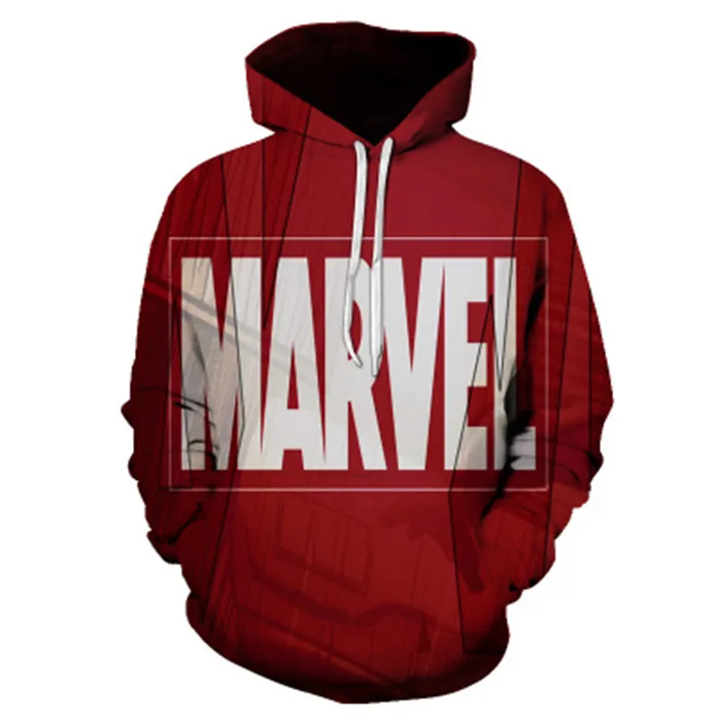 Новинка года Marvel 3D Толстовка супергерой Мстители 4 Капитан Америка для мужчин/wo мужчин Уличная одежда с длинным рукавом пальто Oversize 5XL 6XL - Цвет: WS0405