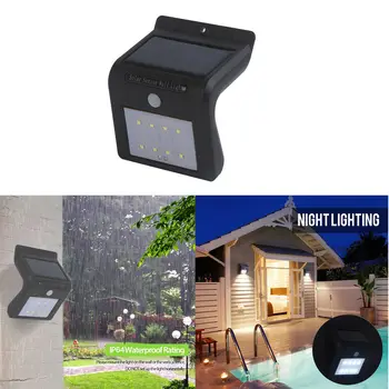 

Waterproof Solar Light PIR Motion Sensor Solar Power Light LED Solar Garden Lamp Pathway Security Wall Light Outdoor