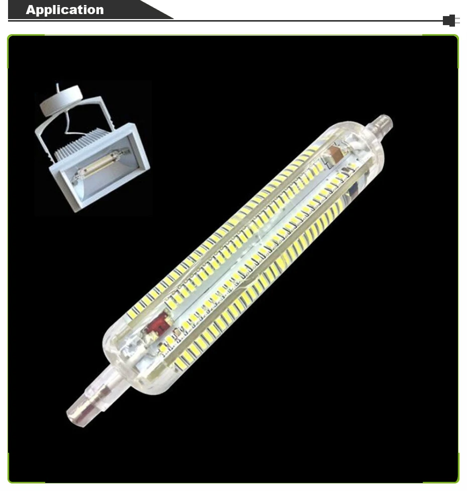 Rayway кремния без затемнения R7S светодиодный лампы 10 W 15 W SMD4014 118 мм светодиодный R7S лампа 220-240 V Энергосберегающая галогеновая Замена