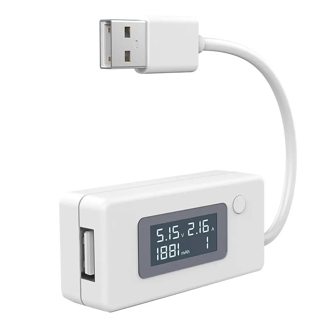ЖК-экран мини креативный телефон USB тестер Портативный доктор напряжение измеритель тока мобильное зарядное устройство детектор - Цвет: NO.2