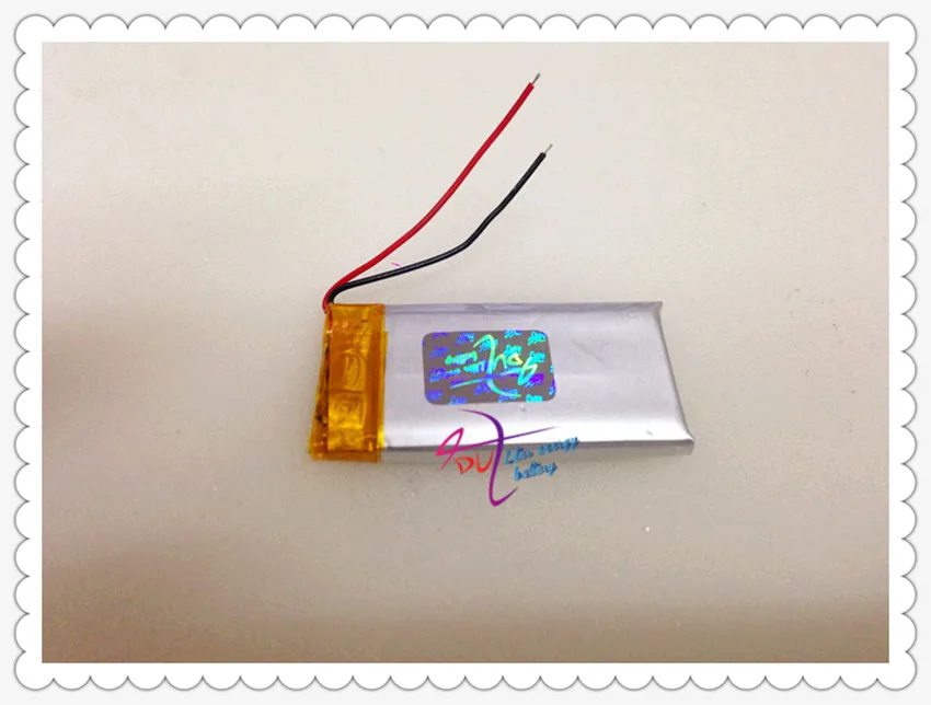 

3.7V lithium polymer battery  402040 MP3 stereo Bluetooth DIY point reading pen 240MAH