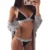 Shitagi Women New Panties And Bra Set Underwear Brief Set Lounge Letter Printed Sexy Lingerie Ladies Cotten Vintage Bra