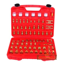 Универсальный утечки обнаружения тесты адаптер для азиатских автомобилей Honda Toyota Mazda кондиционер Ремонт Инструменты