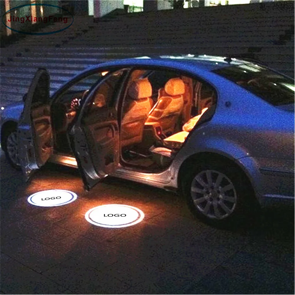 

car accessories styling For SUBARU BRZ All Years 2pcs/set Led Courtesy Lamp Door Logo Projector Welcome Laser Lights Warning