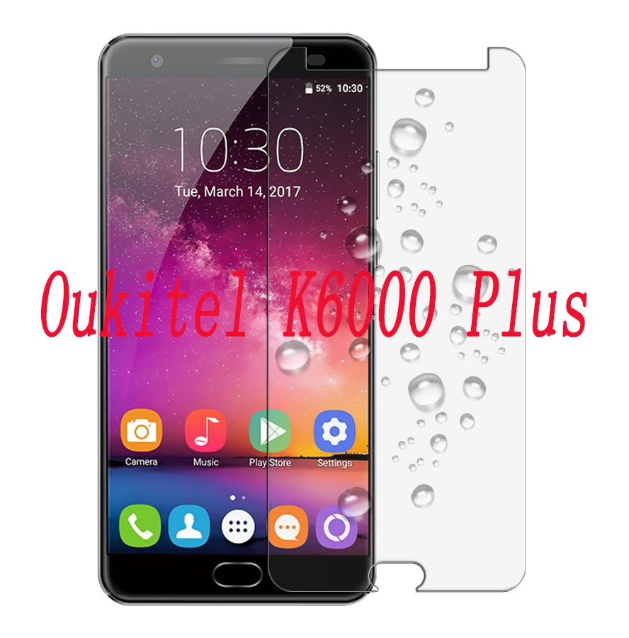Smartphone 9H Tempered Glass for Oukitel K6000 Plus OK6000 5.5 Explosion-proof Protective Film Screen Protector cover phone Smartphone 9H Tempered Glass for Oukitel K6000 Plus OK6000 5.5 Explosion-proof Protective Film Screen Protector cover phone