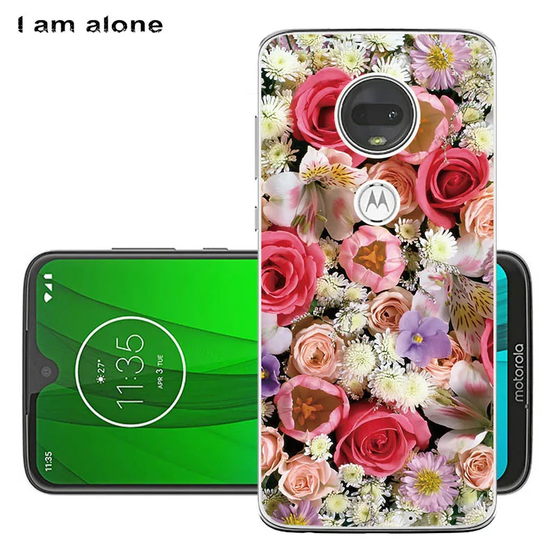 Чехлы для телефонов I am alone для Motorola Moto G7 G7 Play G7 power Solf из ТПУ, модные милые Чехлы для Moto G7 - Цвет: Solf TPU HH23