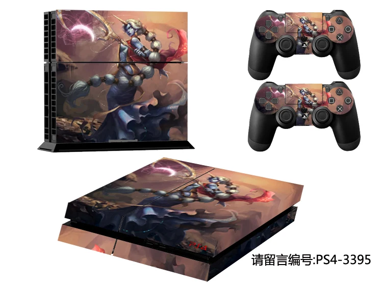 New League Of Legends Lol Ps4 Console Stickers For Sony Playstation 4 Vinyl Decal Design Dualshock Controller Skins | Электроника