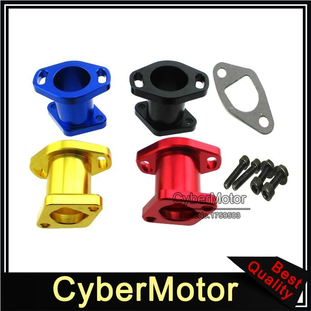 Racing Intake Pipe Inlet Manifold With Screw Bolts For Chinese 196cc Clone Engine Mini Bike Go Kart Predator 212cc Honda GX200