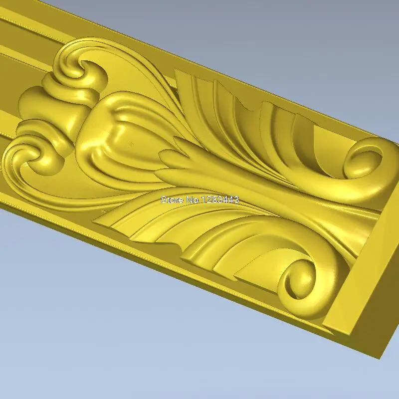 Высококачественная новая 3D модель для украшения мебели с ЧПУ резная фигурка