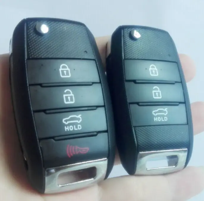 5PCS/LOT Smart Remote Key Case Shell for KIA Carens Cerato Forte K3 K5