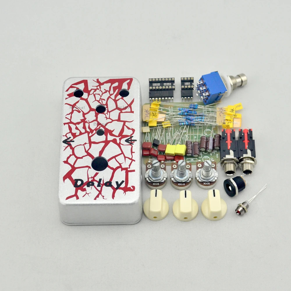 DIY Delay Guitar Effect Pedal Kits & Analog Electric Guitar Delay Pedal
