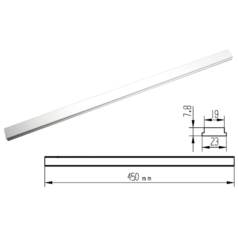 450 мм Т-образные Слоты Раздвижные плиты слайд-блок из алюминиевого сплава деревообрабатывающий инструмент