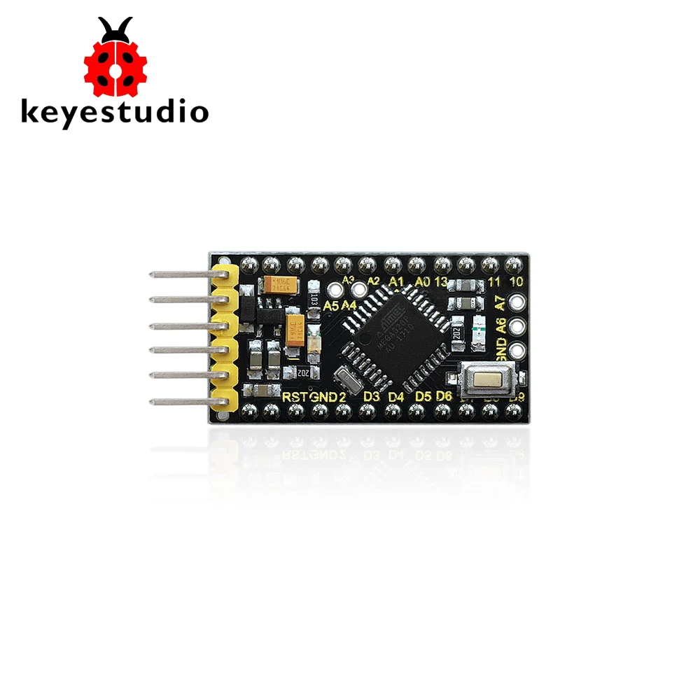Keyestudio 5 В/16 МГц оригинальная плата разработки ProMini ATMEGA328P для проектов Arduino сделай