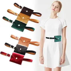 Новый 2018 высокое качество Золотое руно zero кошелек женский мешок руки двойного назначения модные замшевые талии для женщин cinturones para