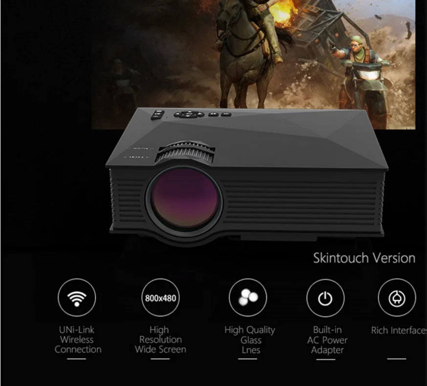 

Cool AAA Projector 4K 1080P 3D HD Android WIFI Proyector, LED Portable HD Beamer for Home office , usb HDMI SD
