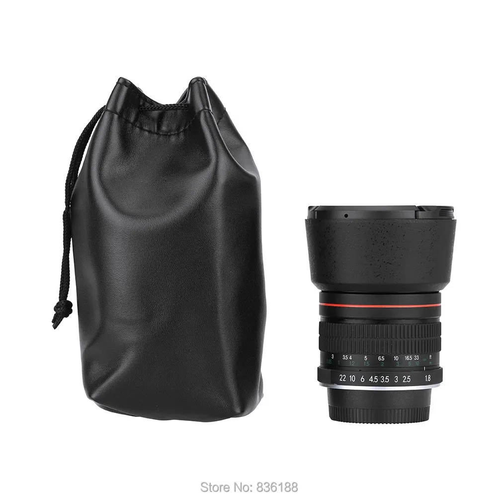 Телеобъектив JINTU 85 мм f/1 8 портретный с ручной фокусировкой для Nikon D7200 D7100 D7500 D5600 D5500