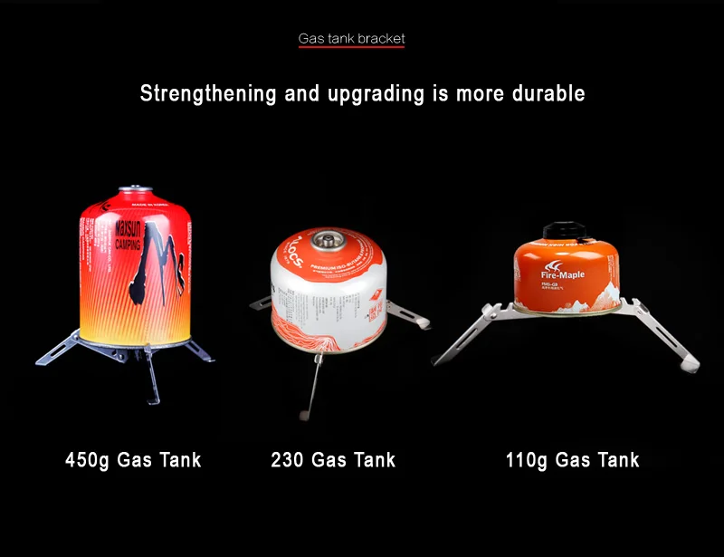 Открытый газовый бак кронштейн полка для бутылки Стенд штатив складная канистра подставка для приготовления пищи лагерь газовая плита