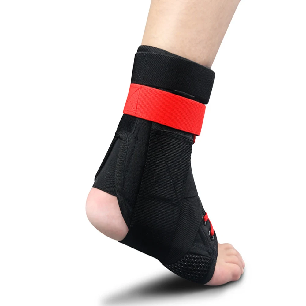 Kuangmi 1 пара поддержка лодыжки защита для ног регулируемый фиксатор лодыжки Поддержка протектор для растяжения травм Баскетбол волейбол Футбол