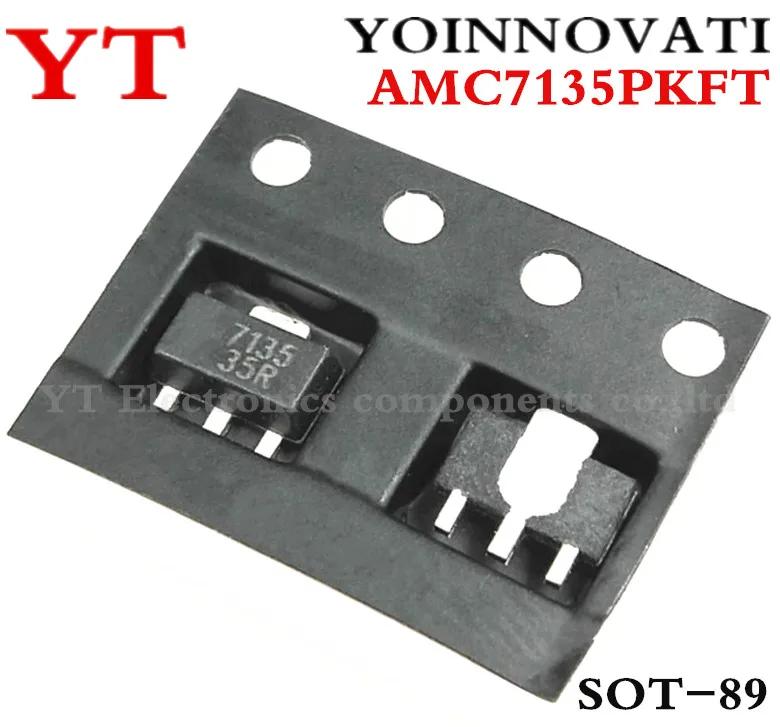 100 шт. AMC7135PKFT AMC7135 SOT89 SOT новый оригинальный светодиодный драйвер питания 89|chip led|chip