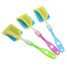 MOmo4pcs/набор губка щетка детская бутылка чашка стеклянная соска стирка очиститель инструмент conveient