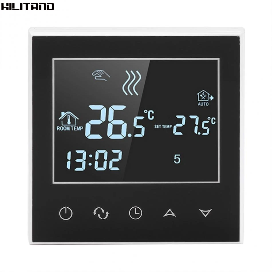 

Programmable WiFi Wireless Thermometer Heating Thermostat Digital LCD Touch Screen App Control Thermostat Temperature Meter