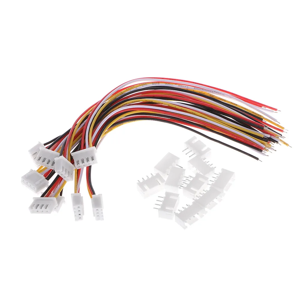 XH 3.7V 1S Balance Wire Extension Battery Adapter Cable Li-PO Connector 10CM x 5