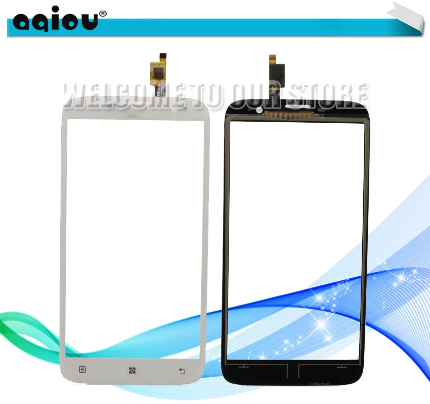 

Highest quality 5.5'' Touch Panel Sensor For Lenovo A850 Touch Screen Digitizer Glass Replacement Touchscreen Black White