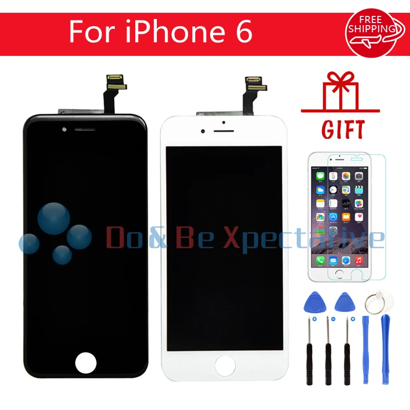 imágenes para No hay Píxeles Muertos Para el iphone 6 LCD Pantalla LCD con Pantalla Táctil Digitalizador Asamblea Blanco/Negro Color + Herramientas + vidrio imágenes para No hay Píxeles Muertos Para el iphone 6 LCD Pantalla LCD con Pantalla Táctil Digitalizador Asamblea Blanco/Negro Color + Herramientas + vidrio