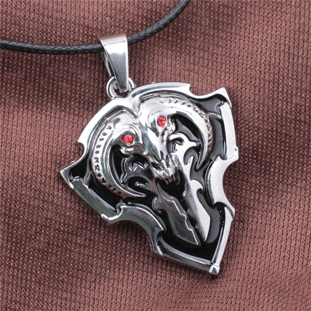 2015 горячая сетевая игра Dota 2 ожерелье с подвеской со знаком Эмаль DOTA Roshan щит