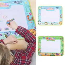 80x60 см красочные каракули живопись доска для рисования для детей игрушки подарок на день рождения Дошкольный инструмент для детской