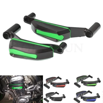 

New Motorcycle Accessories Z900 Engine Stator Cover Frame Motos Slider Protector For Kawasaki Z900 2017 Green