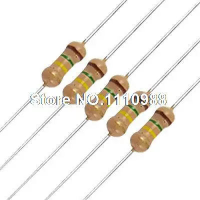 

100 x Resistors 150K ohm OHMS 1/4W 250V 5% Carbon Film