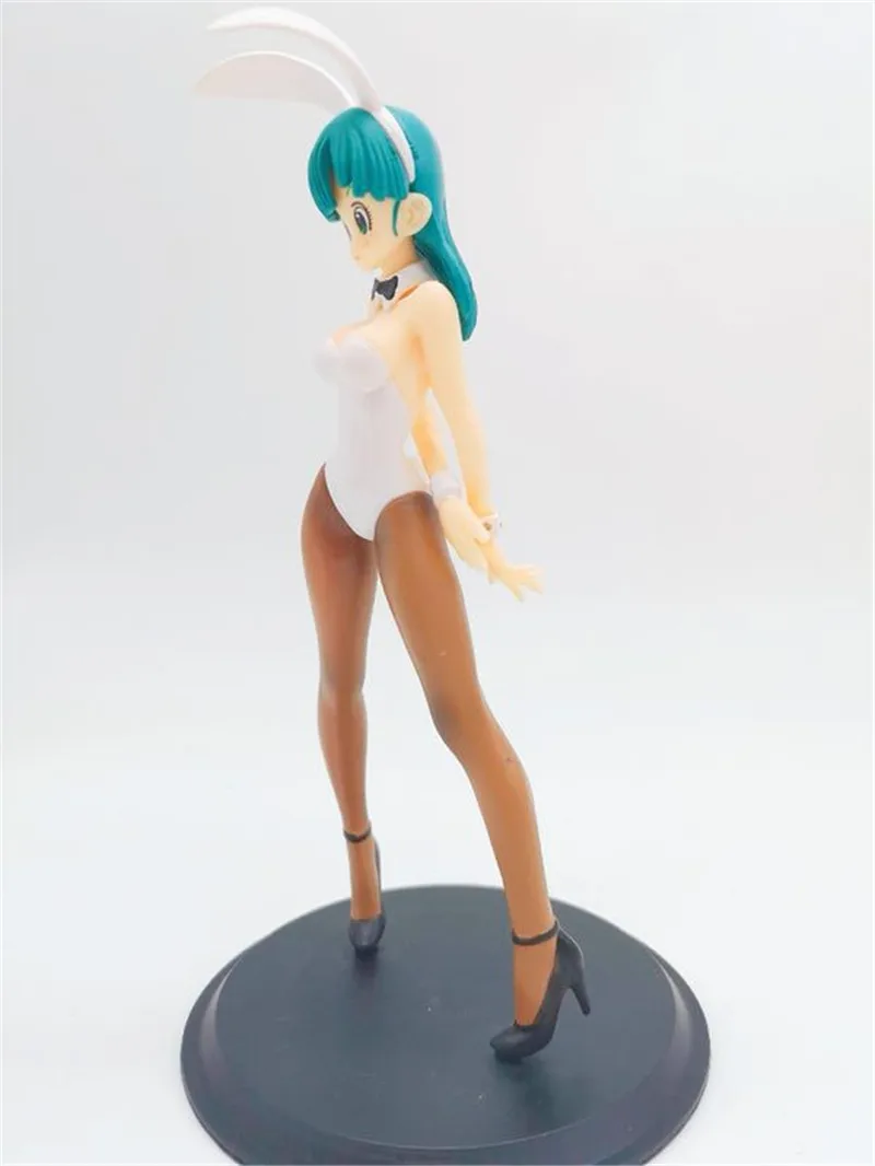 Anime Dragon Ball Z Bulma Action Figure Toys Bunny Girl Bulma Black White Rabbit Girl Figuras Doll Brinquedos Gift 18cm (1)
