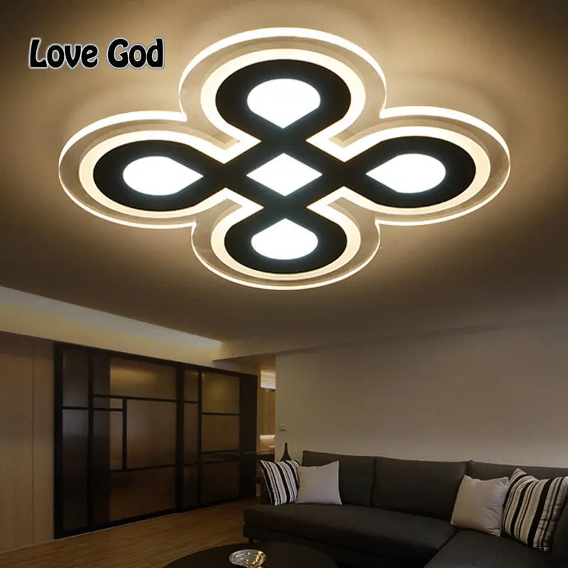 Ultra-thin Surface mounted modern led ceiling lights for living room kids bedroom kitchen home lighting decoration lamp fixtures