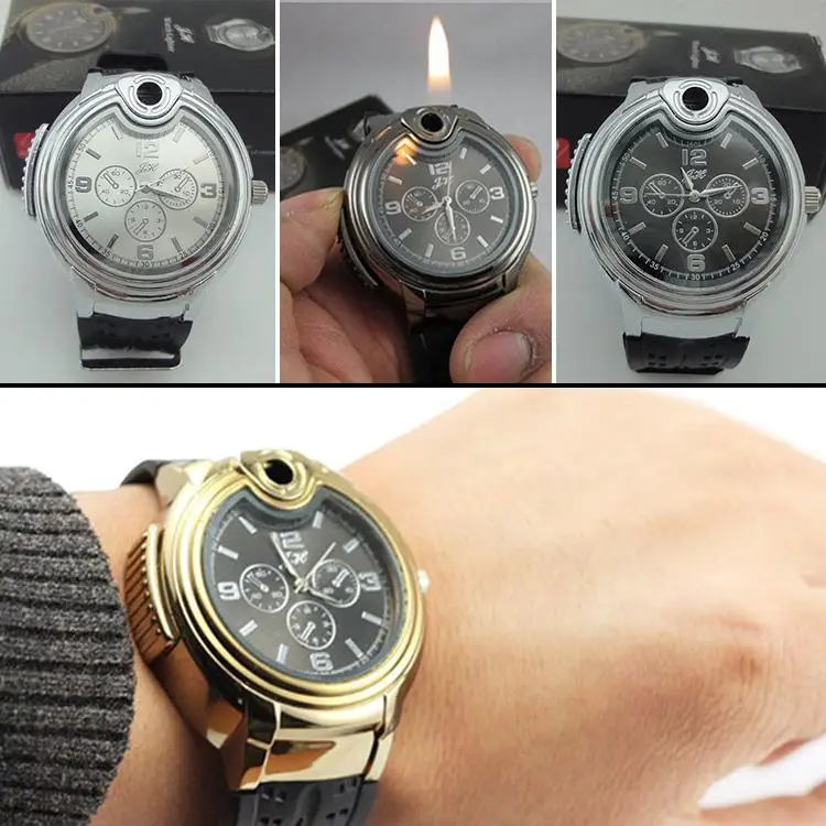 Novelty Men's Casual Butane Gas Lighter Refillable