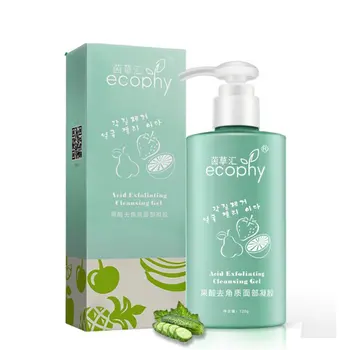 

Face Skin Care Beauty Acid Peeling Exfoliating Blackhead Remover Scalp Facial Deep Carnation Remover Cleanser Gel 120g