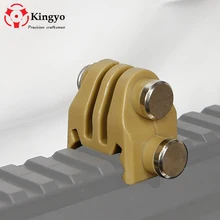 20 мм Пикатинни охотничий Адаптер для винтовки для спортивных камер GoPro SJCAM страйкбол пистолет рельс комплект крепления