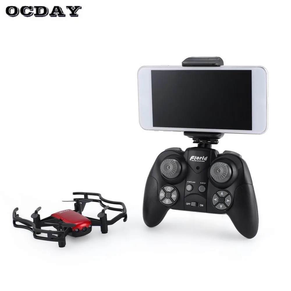 

F21W Mini Pocket FPV RC Quadcopter Drone with 0.3MP Wifi Camera Real-time Altitude Hold Headless Mode One Key Return