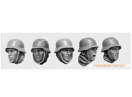 Голова британского войска Второй мировой войны 1:35 (5 фигурок) 10|wwii figures|1/35 headshead head |